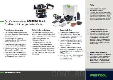 Festool Conturo KA 65